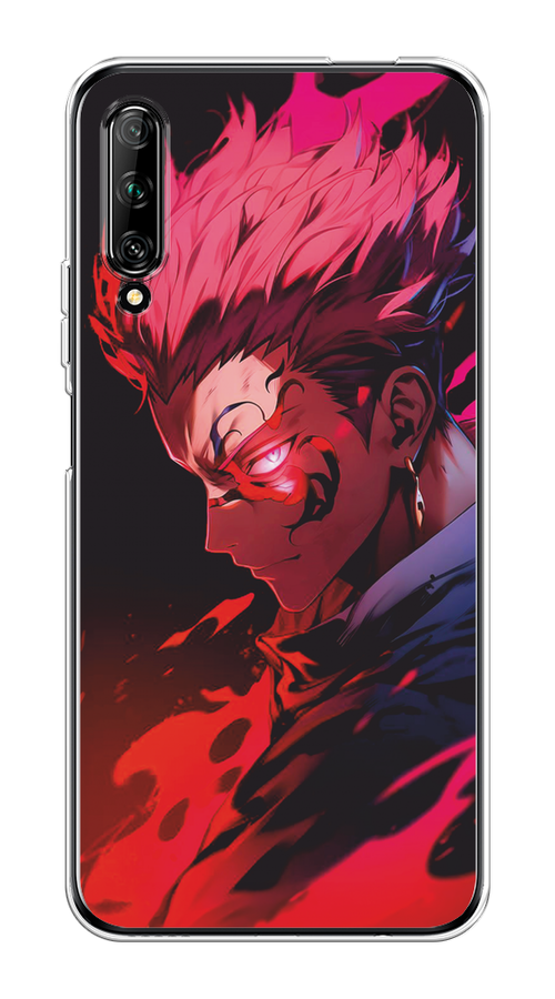 

Чехол Awog на Huawei Y9s "Взгляд Сукуны", Розовый;красный;черный, 611150-1
