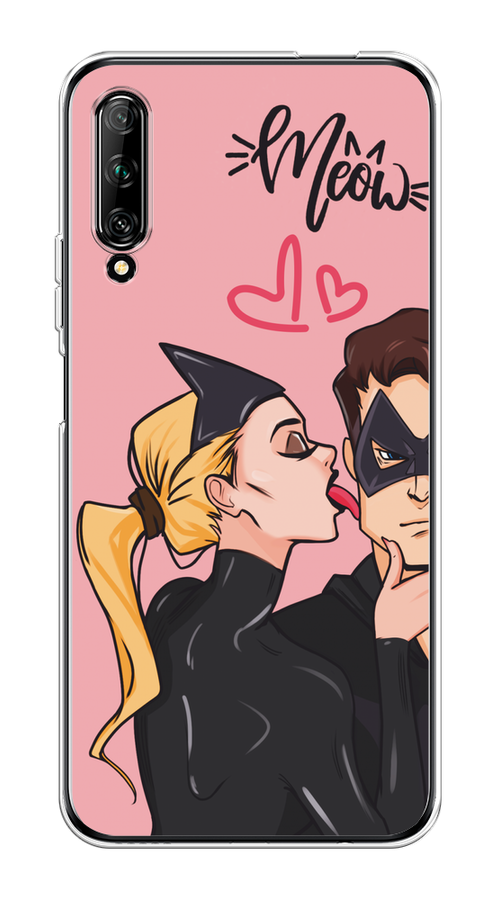 

Чехол Awog на Huawei Y9s "Kiss of Cat Woman", Розовый;черный;бежевый, 611150-1