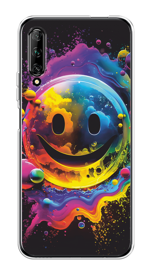 

Чехол Awog на Huawei Y9s "Кислотный смайл", Фиолетовый;желтый;синий, 611150-1