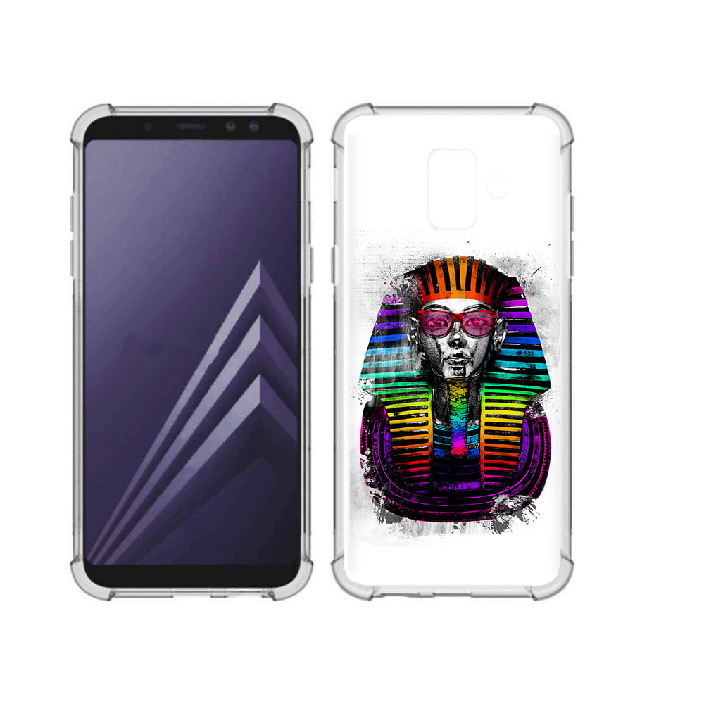 

Чехол MyPads Tocco для Samsung Galaxy A6 (2018) модная богиня (PT111558.582.479), Прозрачный, Tocco