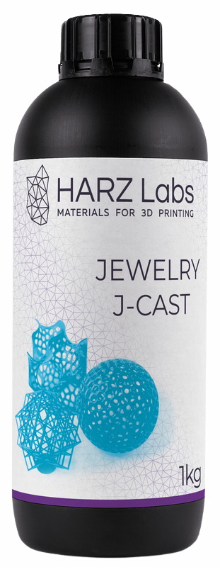 Фотополимер HARZ Labs Jewelry J-Cast Blue, 1 л