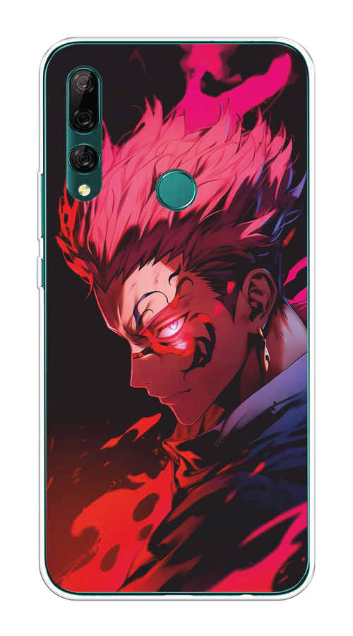 

Чехол Awog на Huawei Y9 Prime 2019 "Взгляд Сукуны", Розовый;красный;черный, 611950-1