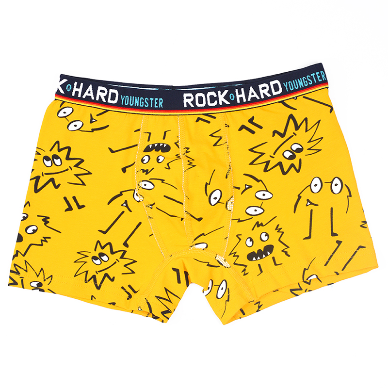 

Трусы детские Baziator Rockhard, желтый, 158, Rockhard