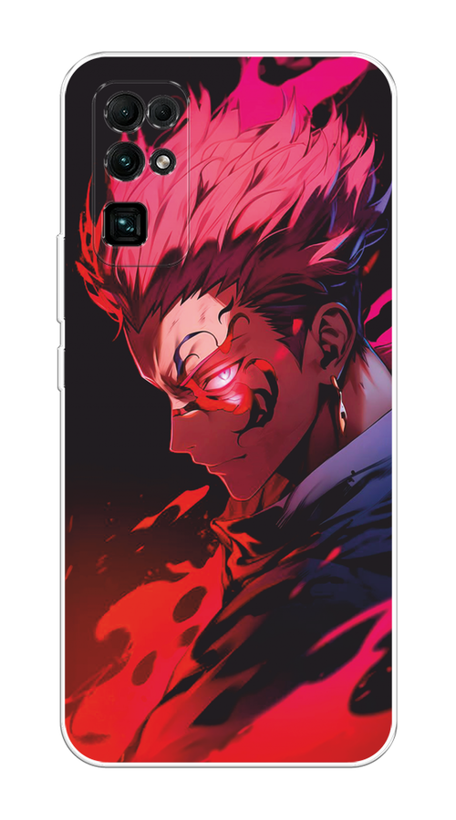 

Чехол Awog на Honor 30 "Взгляд Сукуны", Розовый;красный;черный, 612150-1