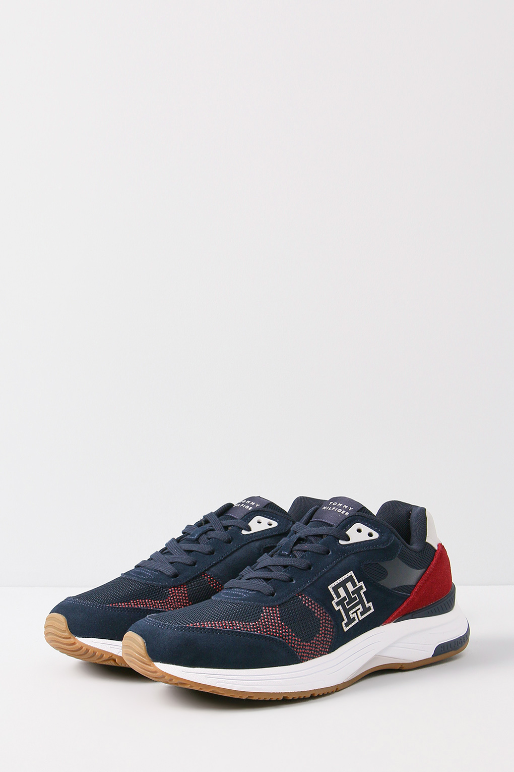 

Кроссовки мужские Tommy Hilfiger FM0FM04629 синие 44 EU, Синий, FM0FM04629