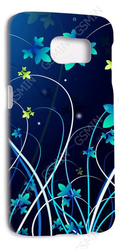 

Чехол-накладка для Samsung Galaxy S6 Edge G925F (Белый) (Дизайн 176), G925F