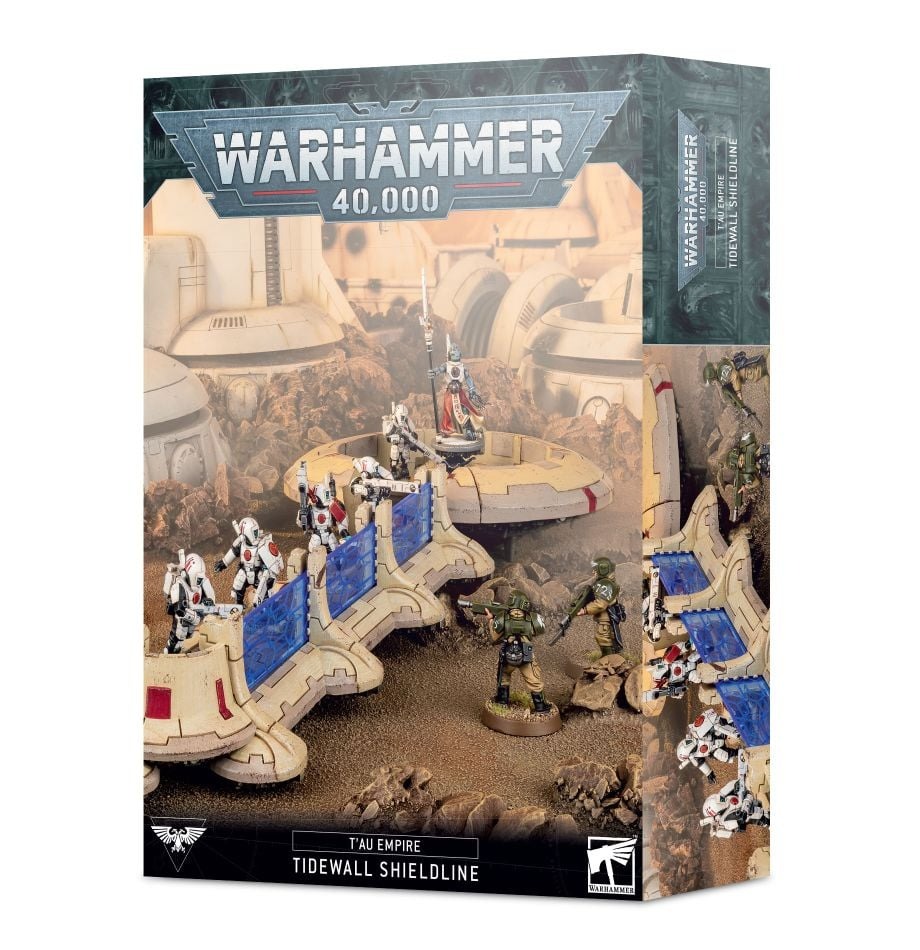 фото Миниатюра для игры games workshop warhammer 40000 tau empire - tidewall shieldline 56-51