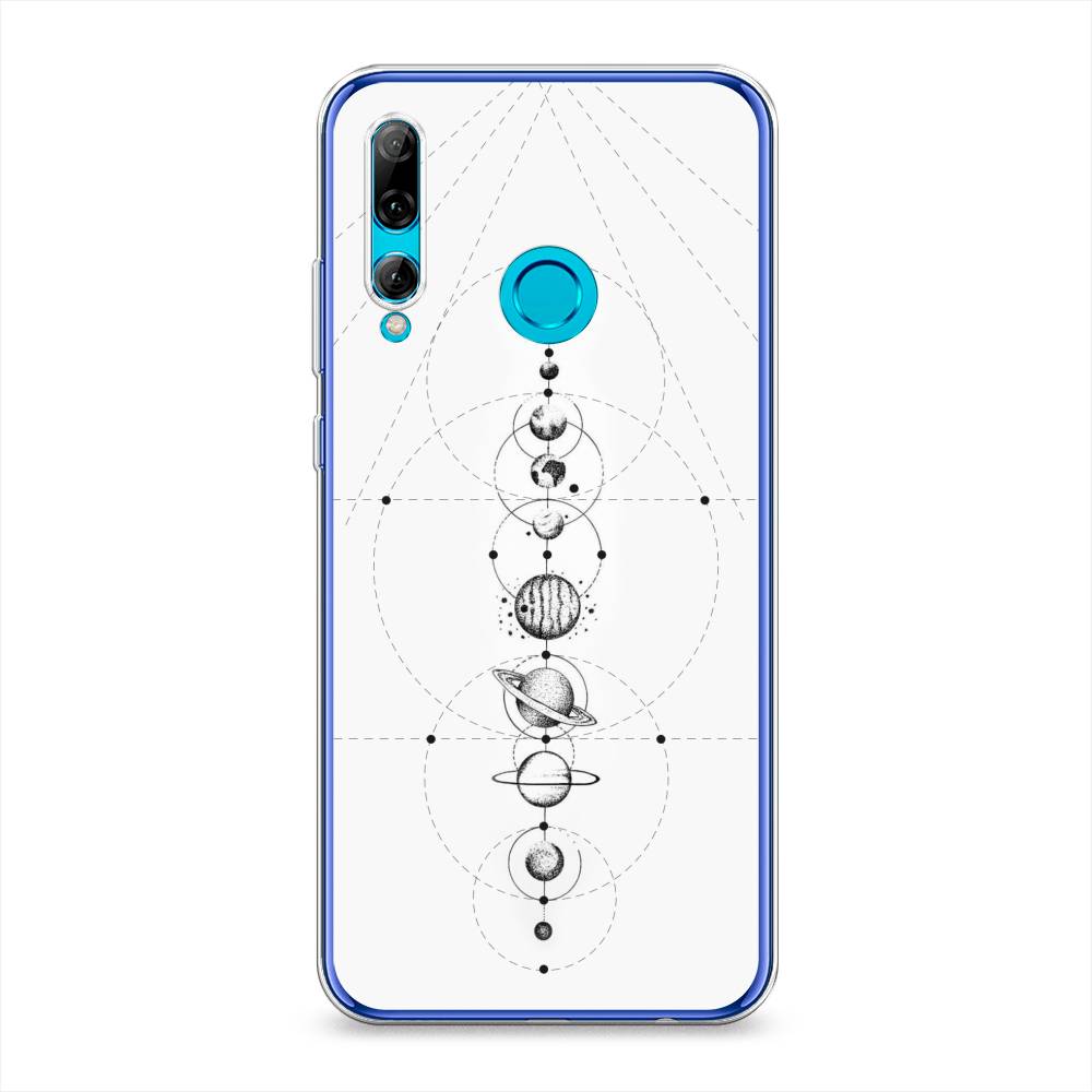 

Чехол на Honor 10i "Парад планет", Серый, 69250-2