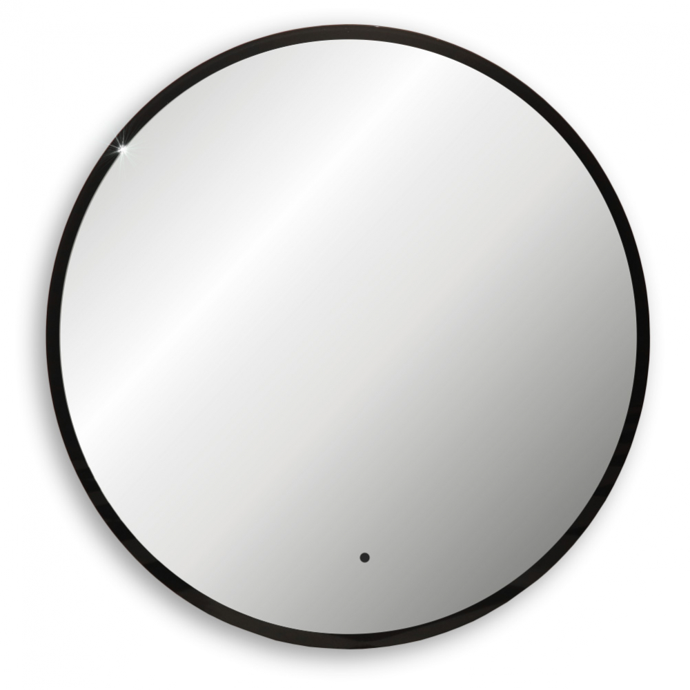 

Зеркало ABBER Mond AG6204SCB-0.77 с подсветкой, бесконтактный выключатель, диммер, черный
