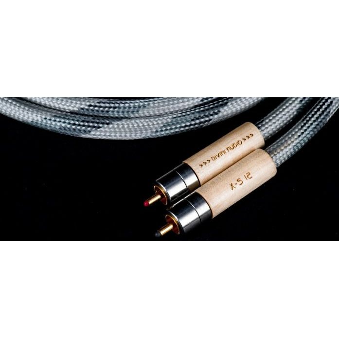 Кабель аудио 2xRCA - 2xRCA Divini Audio X-S12 RCA 1 m