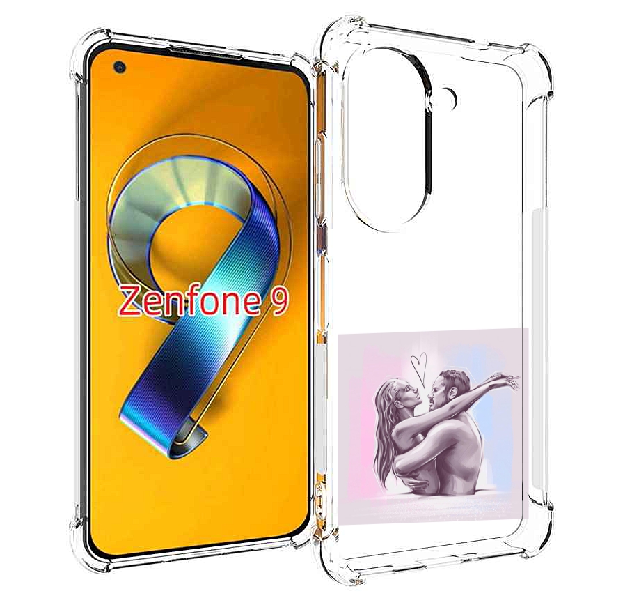 

Чехол MyPads любовные-тела для Asus Zenfone 9 (AI2202), Прозрачный, Tocco
