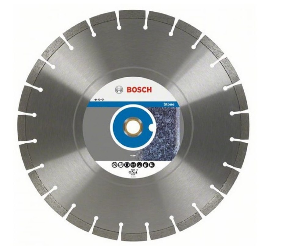 

Диск алмазный отрезной Professional for Stone (350х20/25.4 мм) Bosch 2.608.602.603, 2.608.602.603