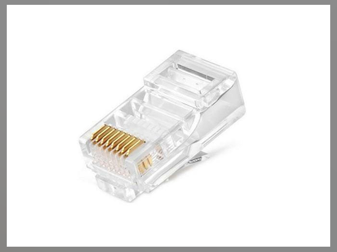 Коннектор сквозной (проходной) RIPO RJ-45 (8P8C) Cat.5e 20шт 003-400034/20