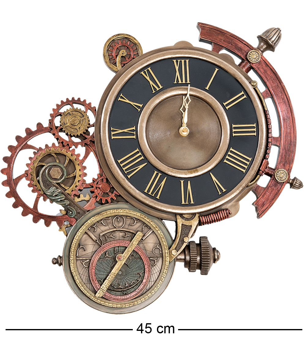 фото Статуэтка-часы в стиле стимпанк "астролябия" ws-914 veronese
