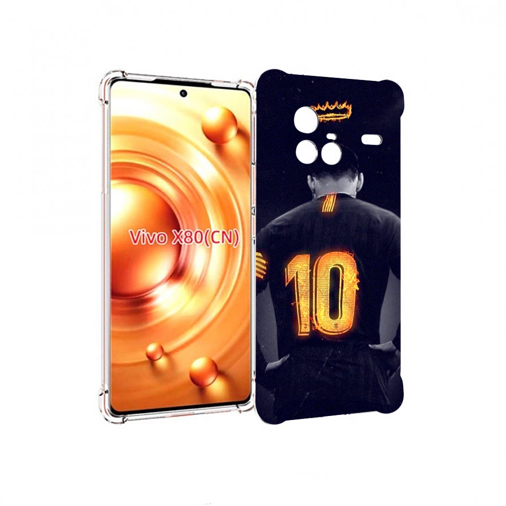 

Чехол Mypads Номер-10 Для Vivo X80, Прозрачный, Tocco