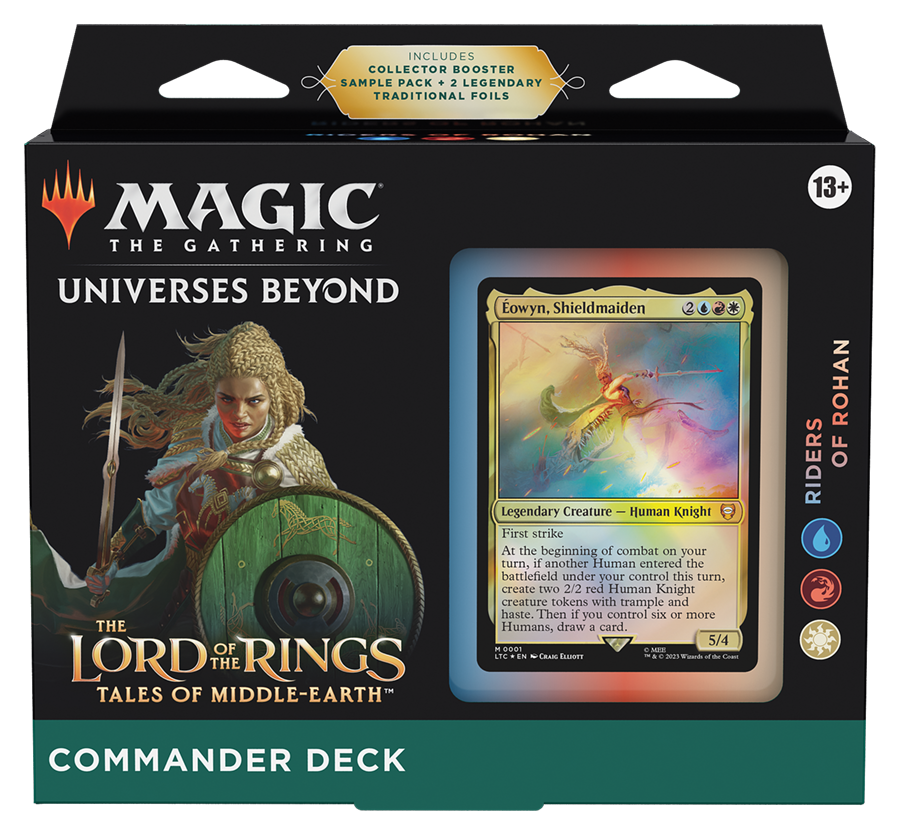 

Набор карточек для игры Commander Riders of Rohan Lord of the Rings: tales of Middle-Earth