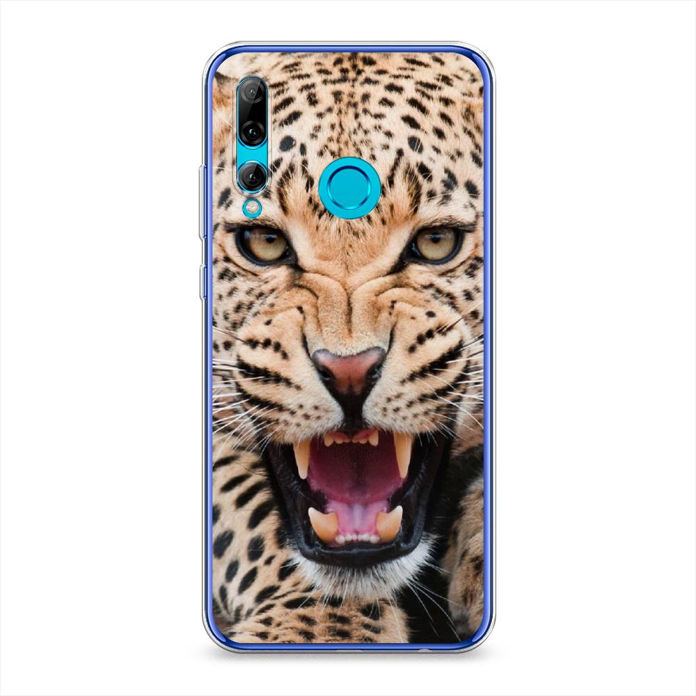 

Чехол на Honor 10i "Леопард 3d", Бежевый;черный, 69250-6