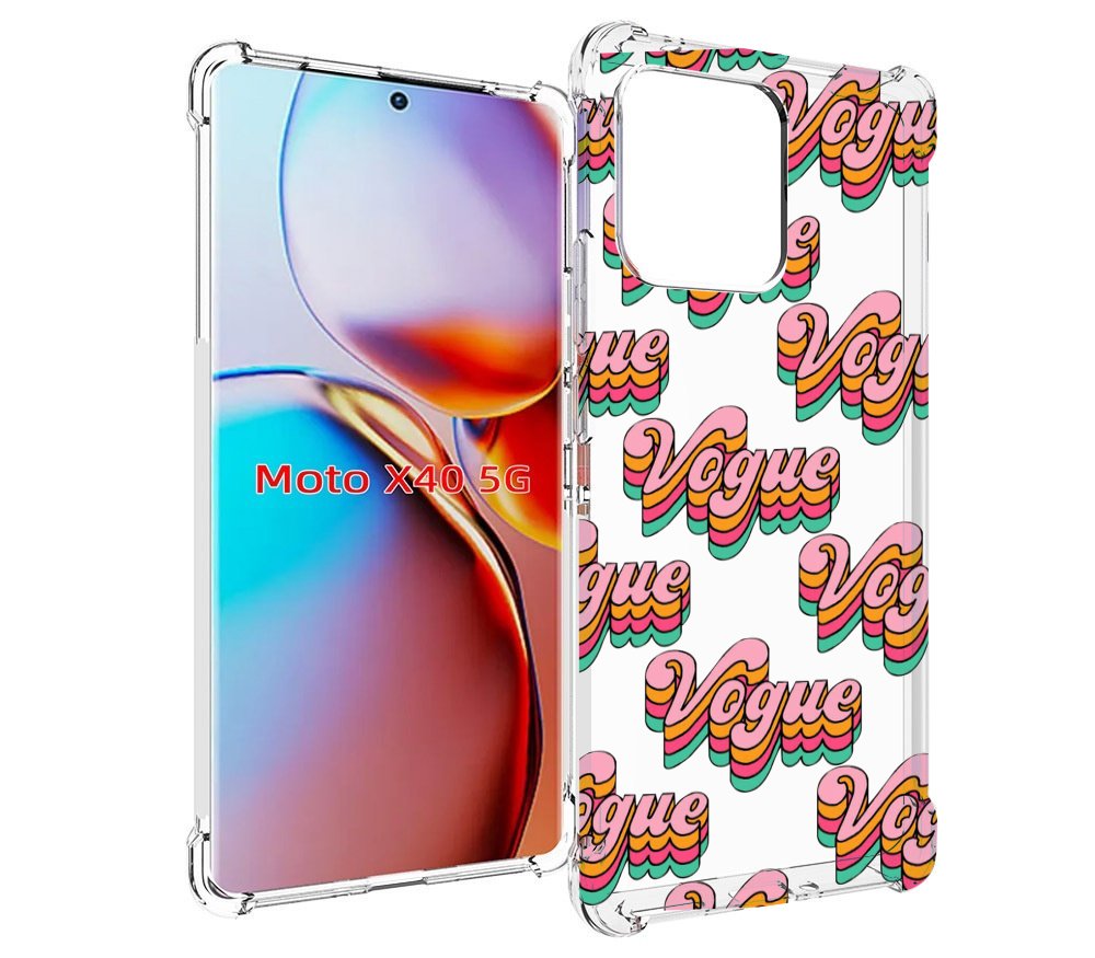 

Чехол MyPads вогуе для Motorola Moto X40, Прозрачный, Tocco