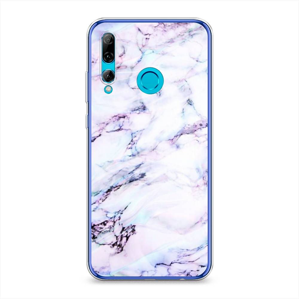 

Чехол на Honor 10i "Радужный мрамор", Серый;фиолетовый, 69250-3