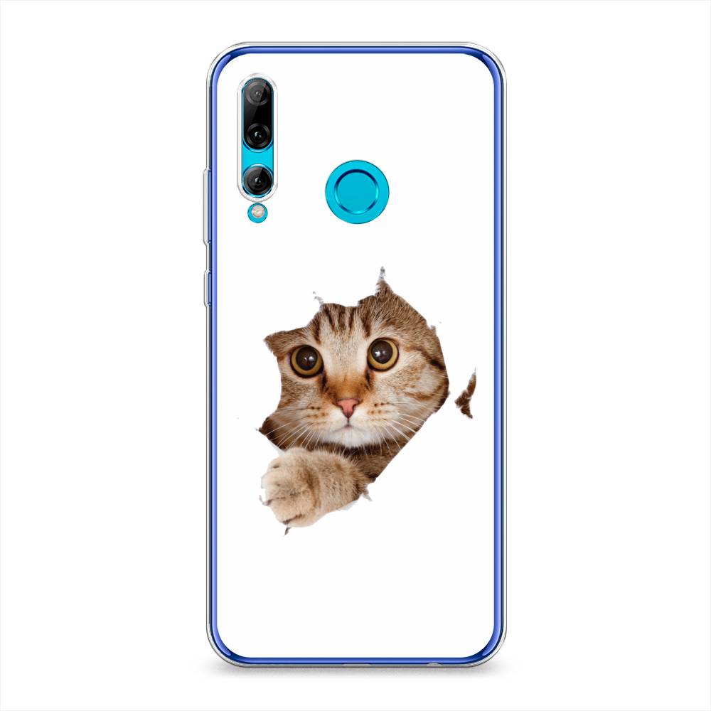 

Чехол на Honor 10i "Кот и бумага", Белый;коричневый, 69250-1