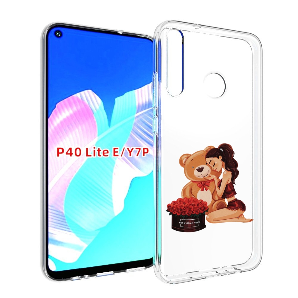 

Чехол бампер MyPads девушка-с-подарками женский для Huawei P40 L, Прозрачный, Tocco
