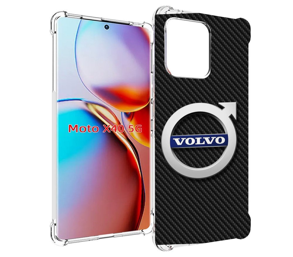 

Чехол MyPads вольво volvo 3 для Motorola Moto X40, Прозрачный, Tocco