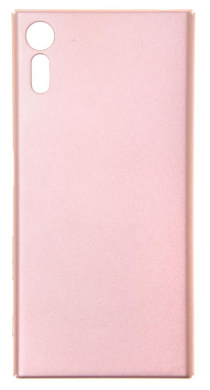 фото Чехол-накладка для sony xperia xz hard matte case (розовый) gsmin