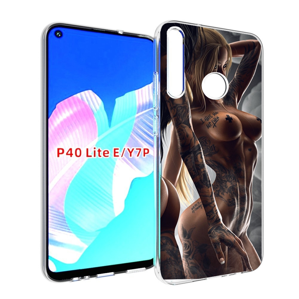 

Чехол бампер MyPads девушки-инь-и-янь-в-татуировках для Huawei P, Прозрачный, Tocco