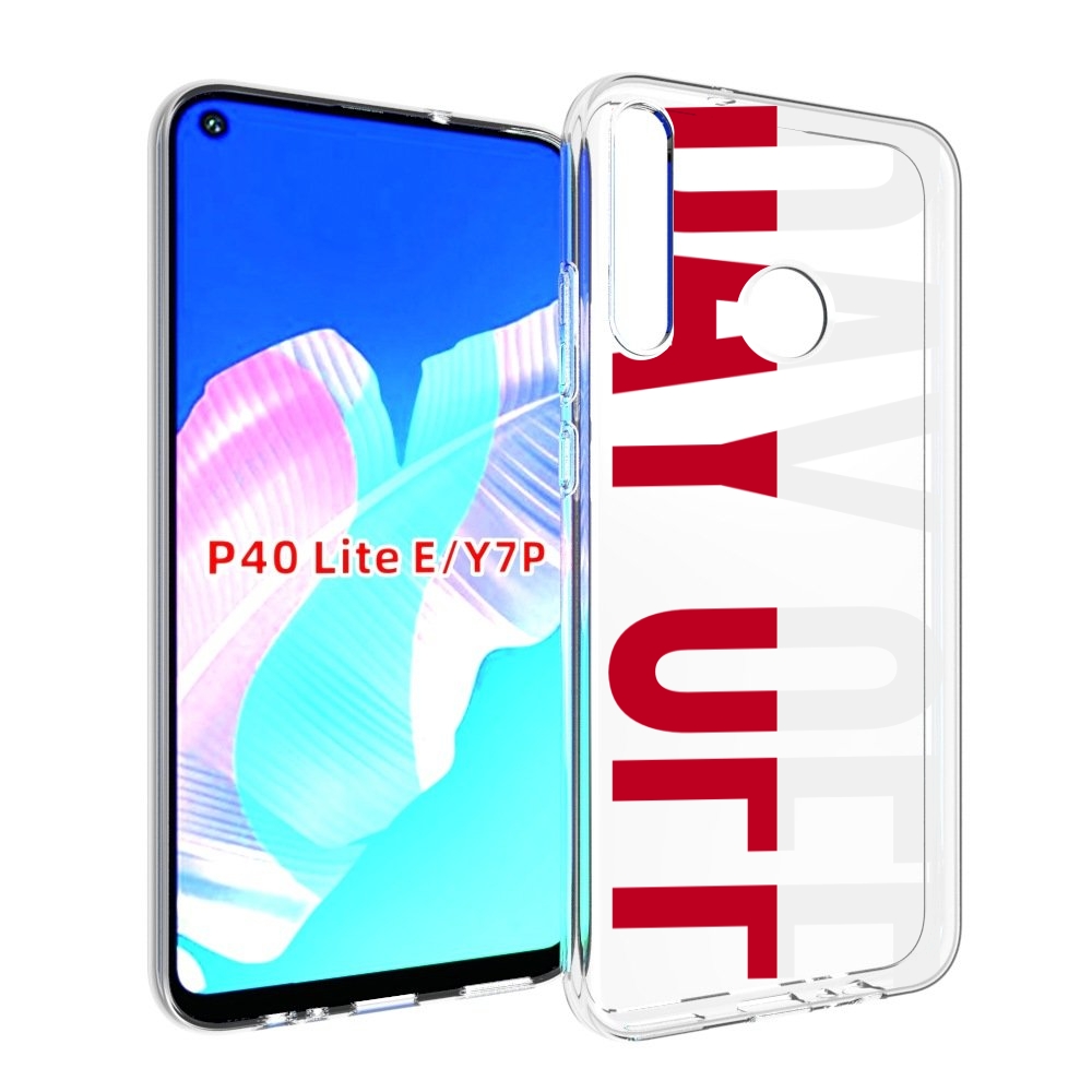 

Чехол бампер MyPads день-окончен для Huawei P40 Lite E, Прозрачный, Tocco