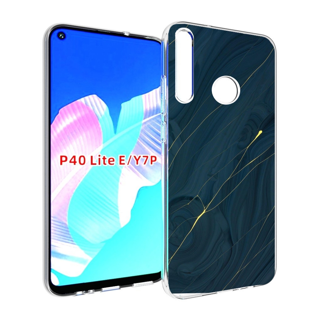 

Чехол бампер MyPads дерево с золотыми трещинами для Huawei P40 L, Прозрачный, Tocco