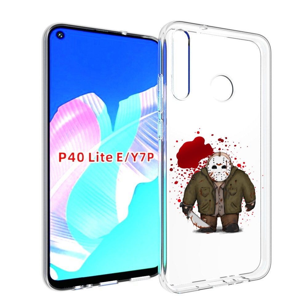

Чехол бампер MyPads джейсон для Huawei P40 Lite E, Прозрачный, Tocco