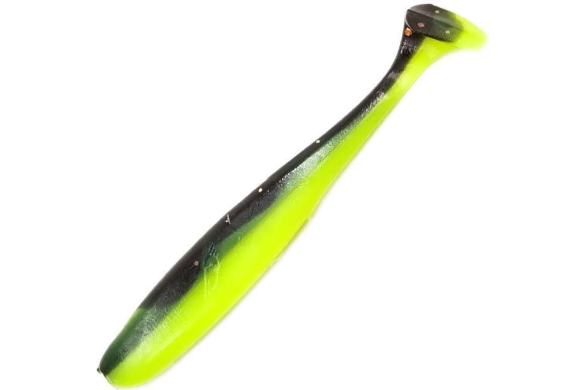 

Виброхвост YAMAN PRO Plum Blossom, р.3 inch, цвет #32 - Black Red Flake/Chartreuse (уп. 7, Черный;зеленый