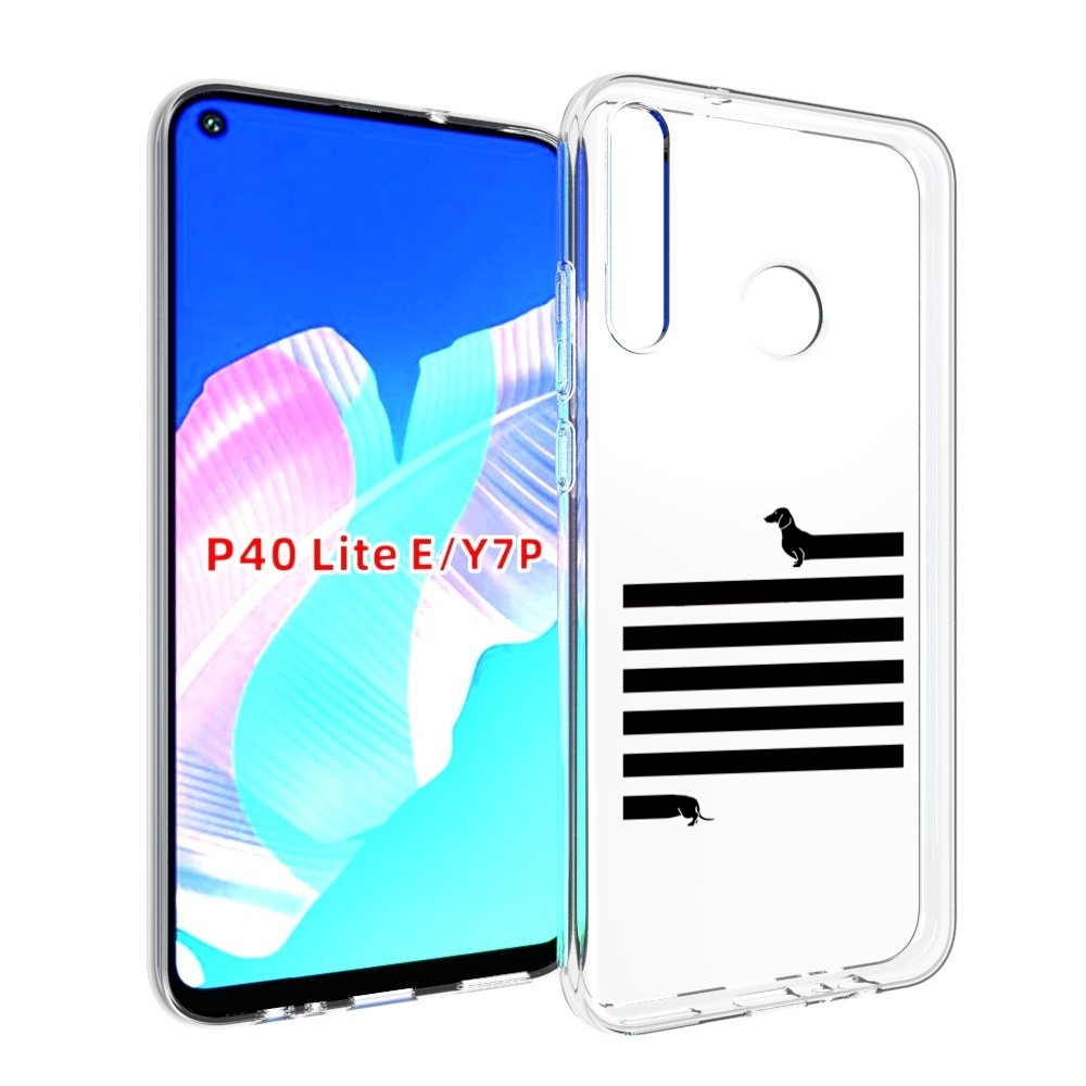 

Чехол бампер MyPads длинная-такса для Huawei P40 Lite E, Прозрачный, Tocco