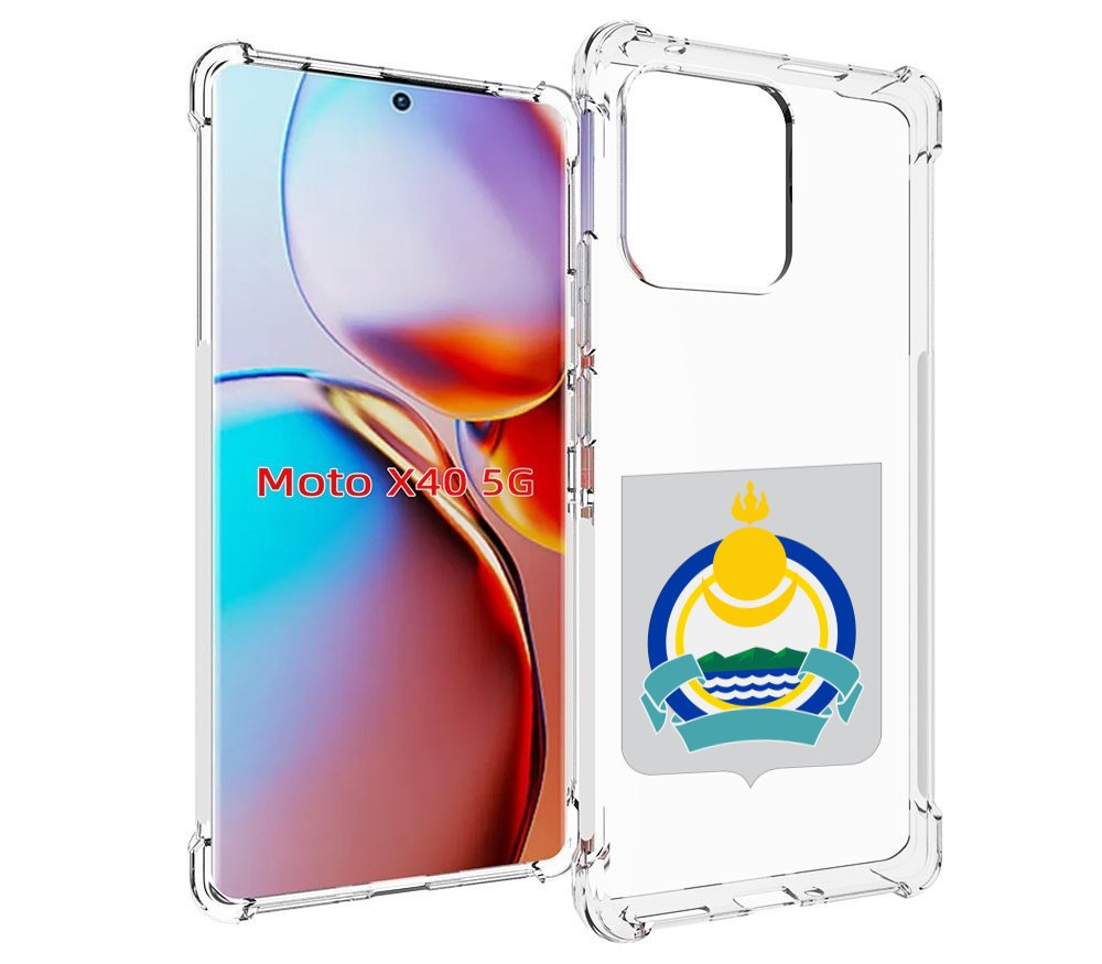 

Чехол MyPads герб-бурятия для Motorola Moto X40, Прозрачный, Tocco