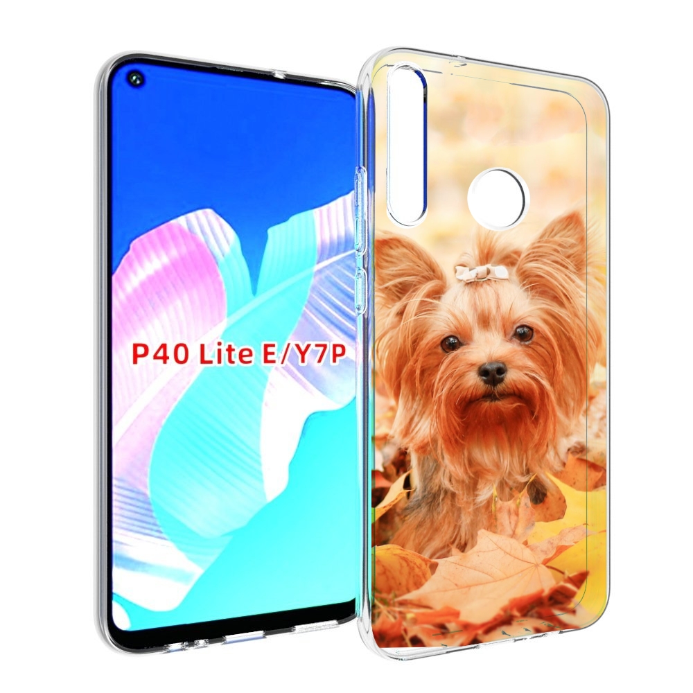 

Чехол бампер MyPads еркширдскии терьер иорк для Huawei P40 Lit, Прозрачный, Tocco