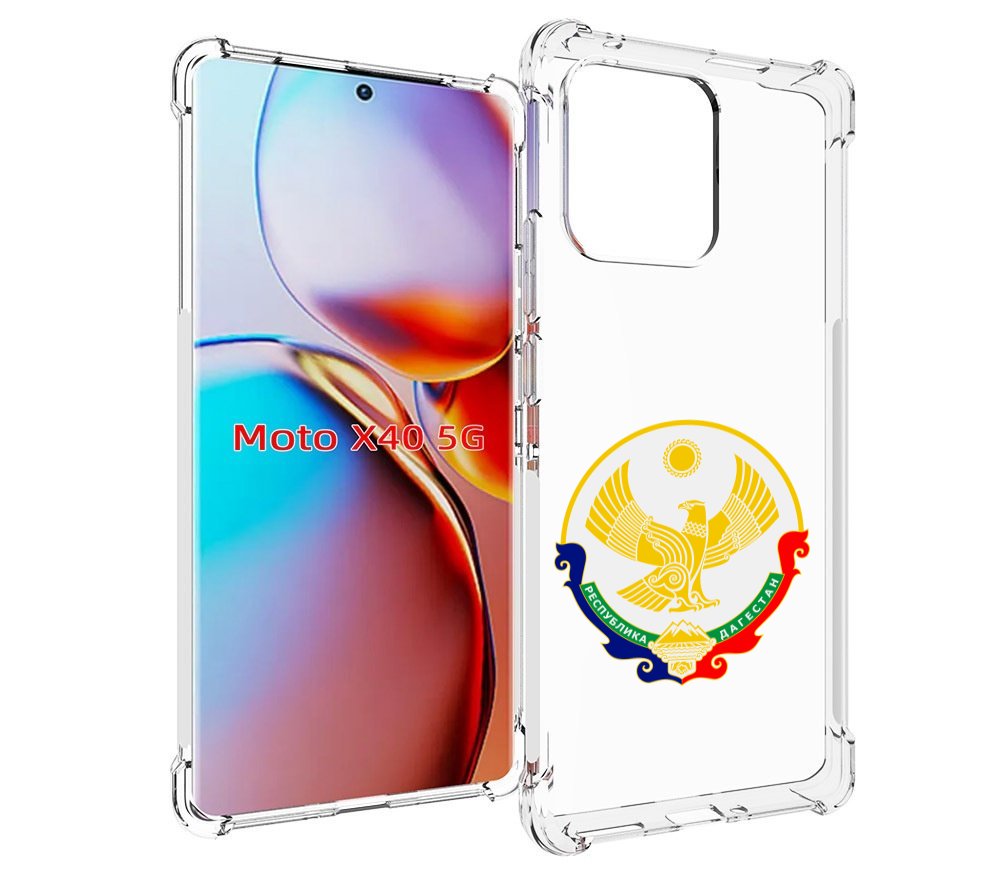 

Чехол MyPads герб-дагестан-махачкала для Motorola Moto X40, Прозрачный, Tocco