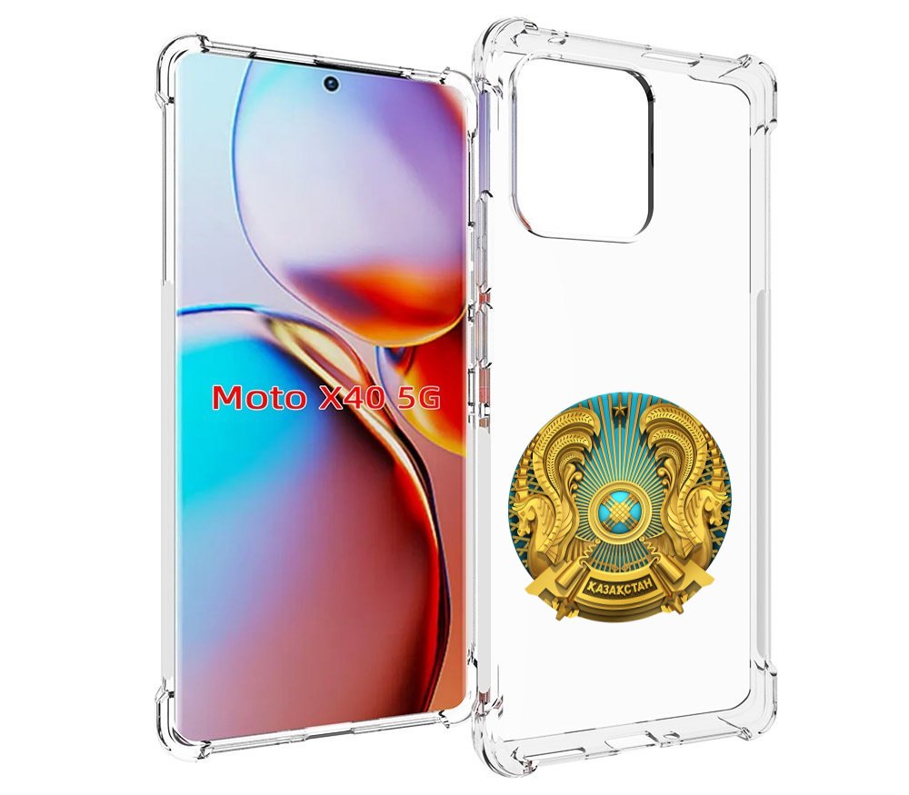 

Чехол MyPads герб-казахстана для Motorola Moto X40, Прозрачный, Tocco