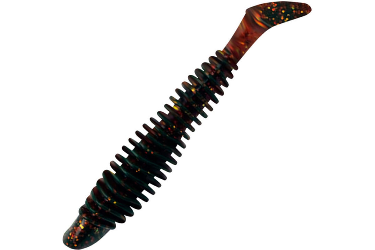 

Виброхвост YAMAN PRO Arris Shad, р.2,5 inch, цвет #09 - Motor Oil (уп. 7 шт.), Коричневый