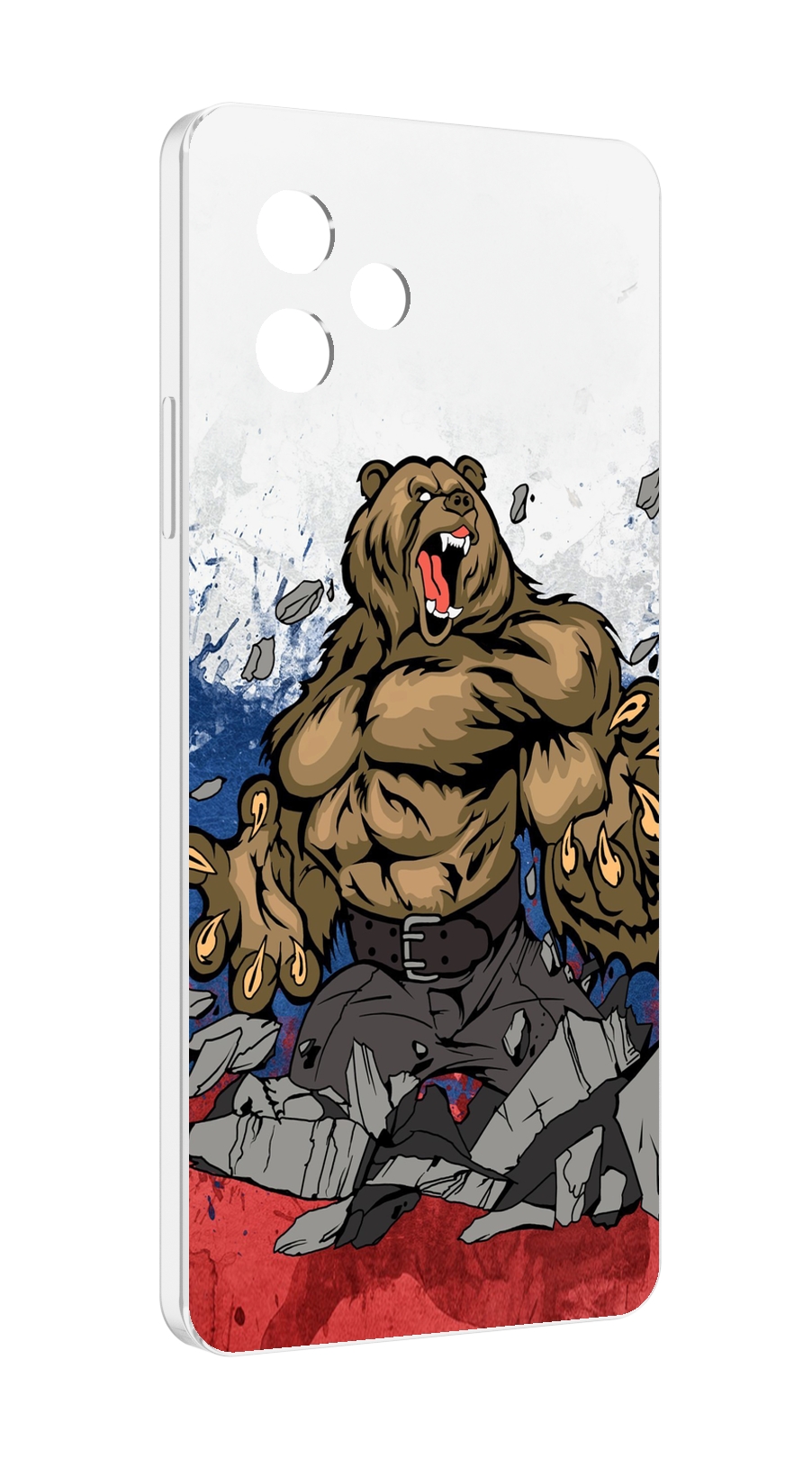 

Чехол MyPads медведь защитник родины для Huawei Nova Y61 / Huawei Enjoy 50z, Прозрачный, Tocco