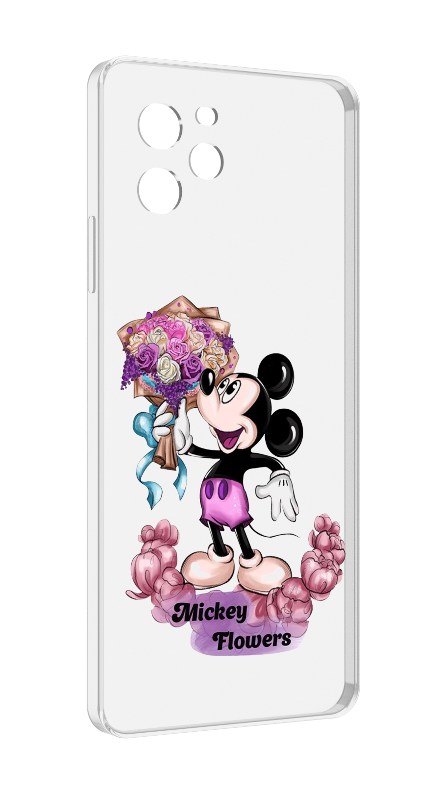 

Чехол MyPads микки-с-цветами женский для Huawei Nova Y61 / Huawei Enjoy 50z, Прозрачный, Tocco