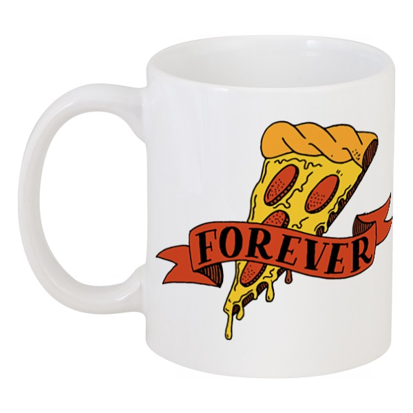 

Кружка Printio Pizza forever, Разноцветный
