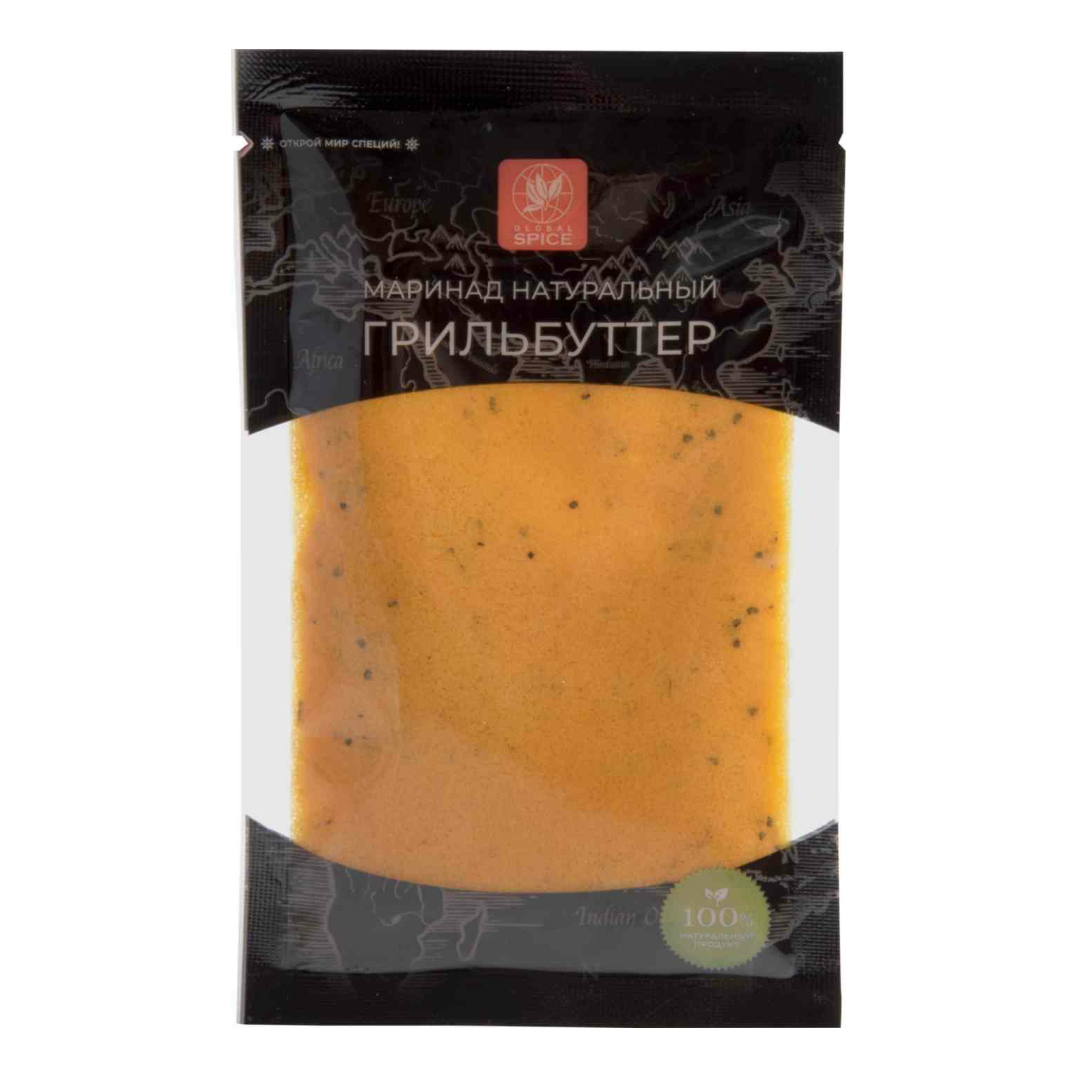 

Маринад Global Spice Грильбуттер натуральный для приготовления рыбы 60 г