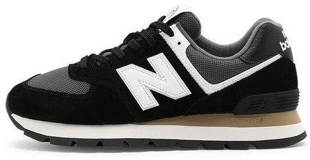 

Кроссовки мужские New Balance 574 черные 12 US, Черный, 574