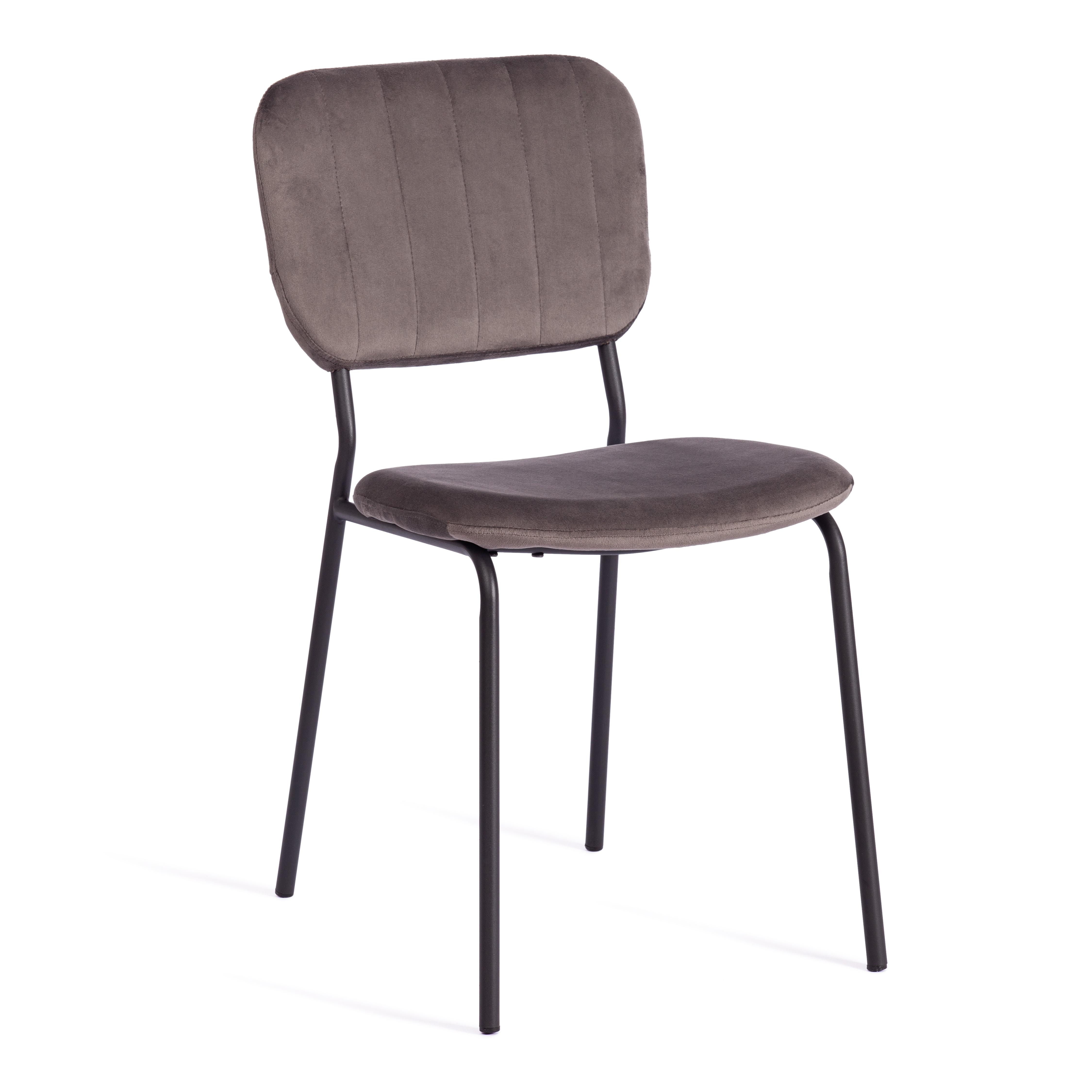 фото Стул carol (mod. uc06) 45 х 56 х 82 см, light grey (светло-серый) hlr24 / черный 4шт tetchair