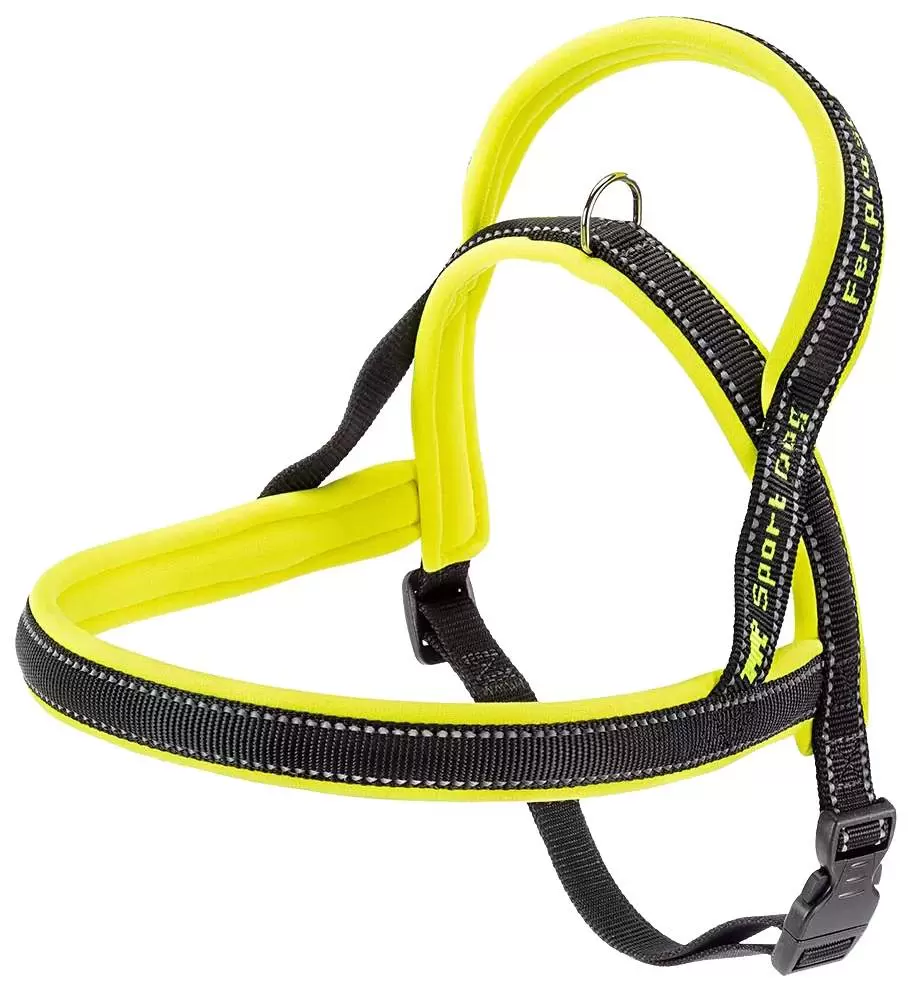

FERPLAST Шлейка SPORT DOG P M (желтая) /2/, Желтый;черный