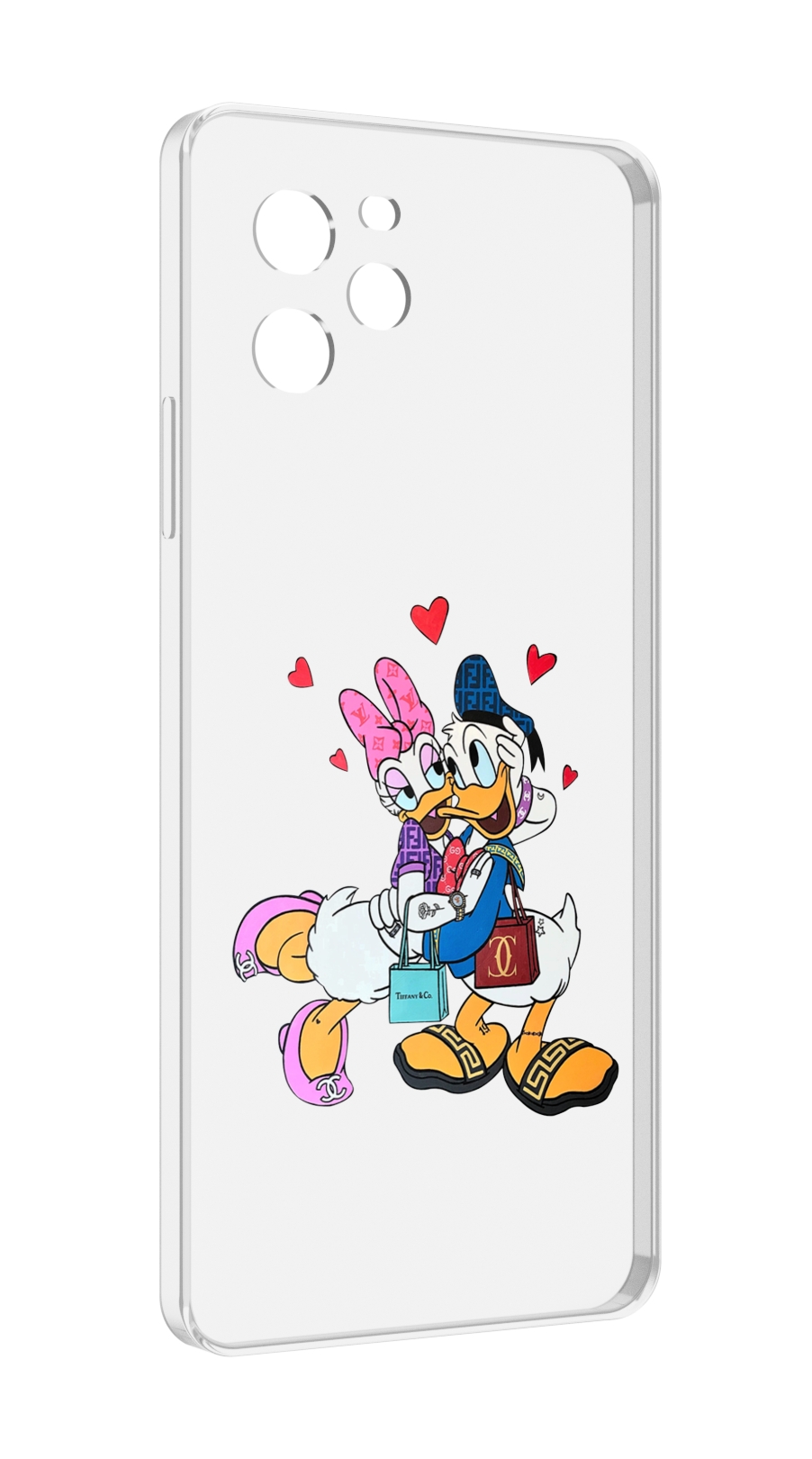 

Чехол MyPads модные-влюбленные-утки для Huawei Nova Y61 / Huawei Enjoy 50z, Прозрачный, Tocco