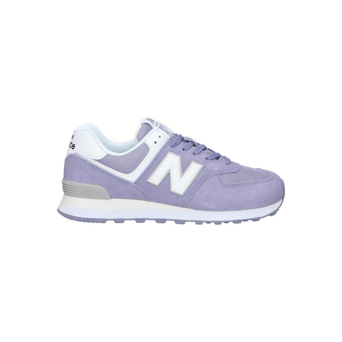 

Кроссовки унисекс New Balance 574 фиолетовые 5.5 US, Фиолетовый, 574