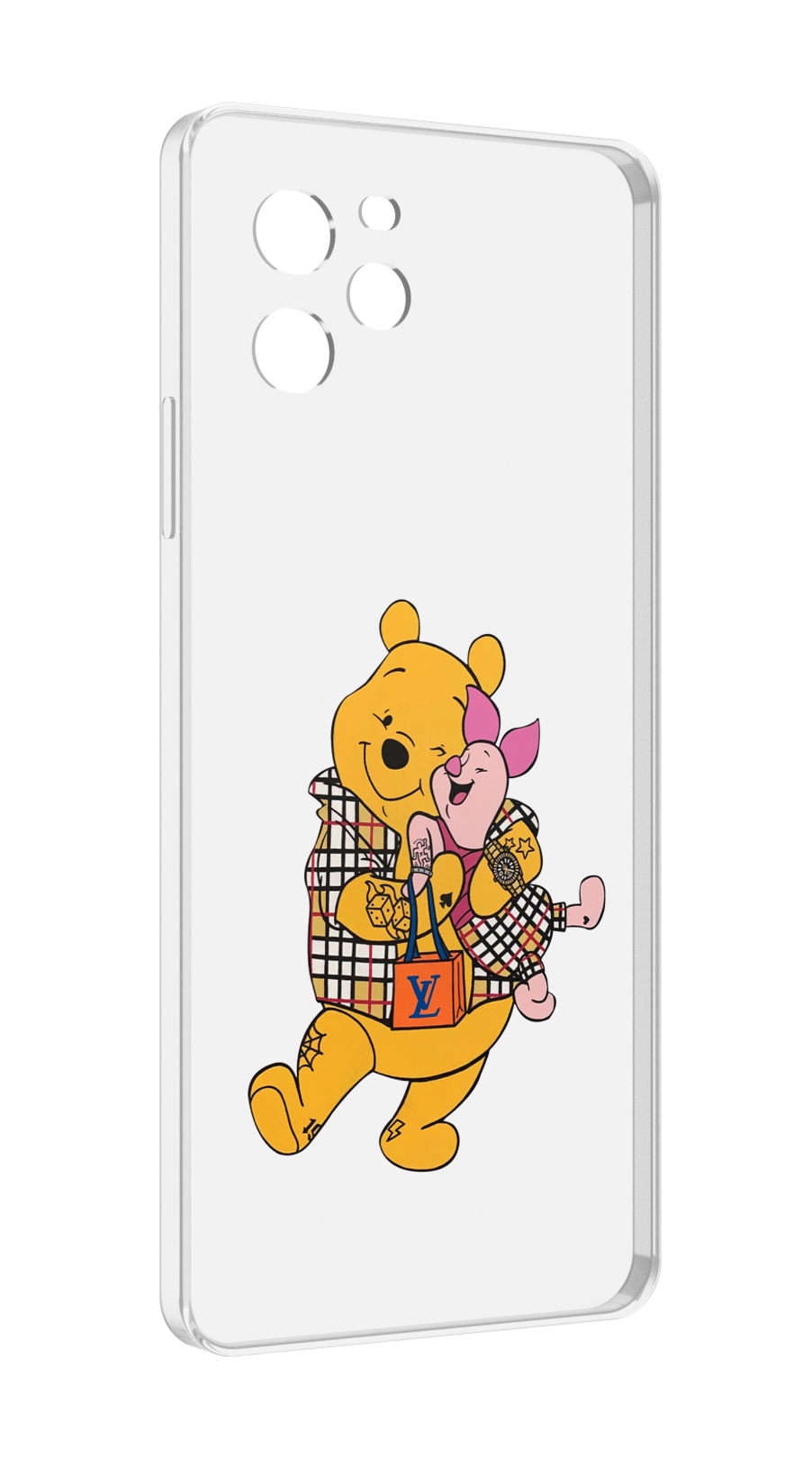 

Чехол MyPads модный-медведь-из-винни-пуха для Huawei Nova Y61 / Huawei Enjoy 50z, Прозрачный, Tocco