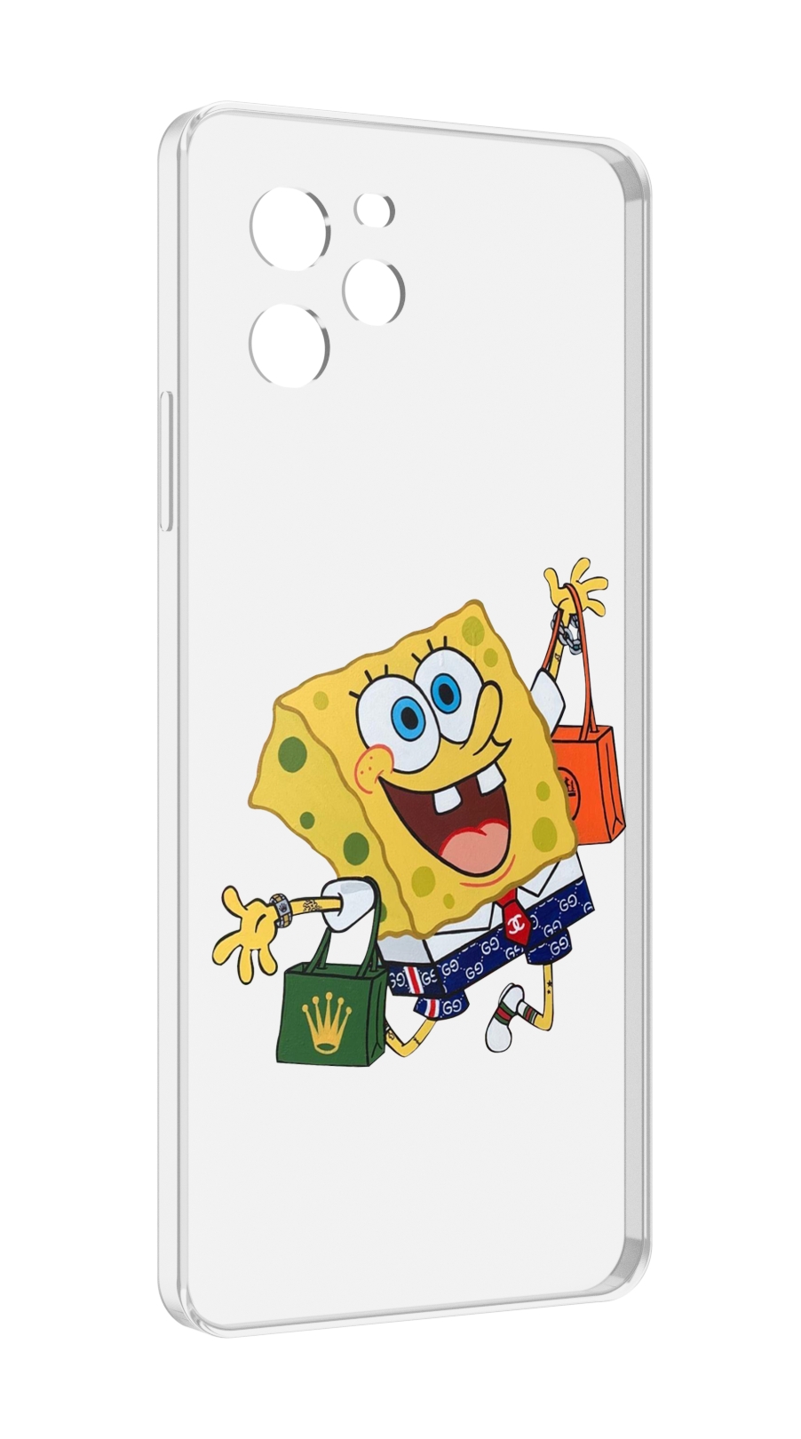 

Чехол MyPads модный-спанч-боб для Huawei Nova Y61 / Huawei Enjoy 50z, Прозрачный, Tocco