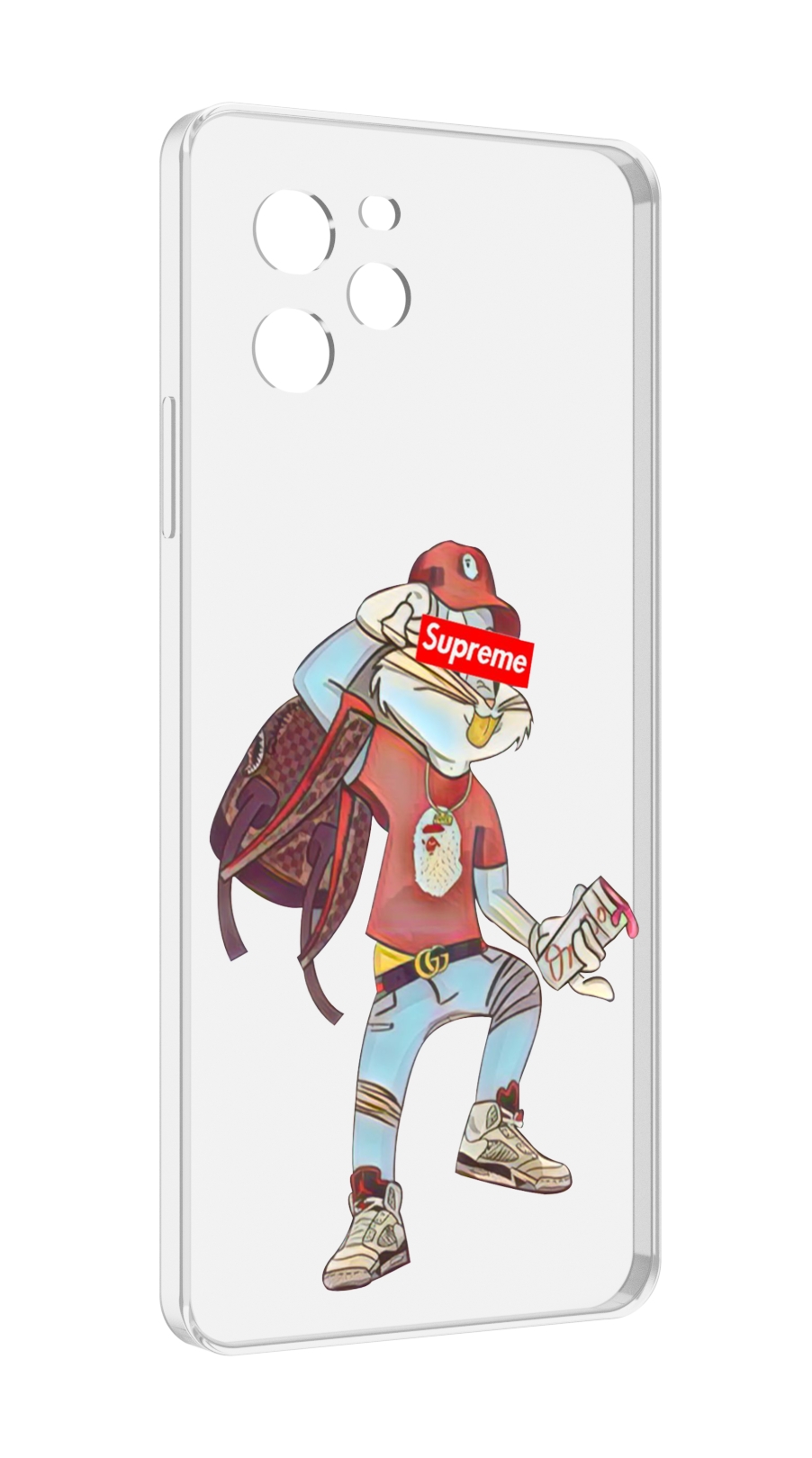 

Чехол MyPads моднявый-заяц детский для Huawei Nova Y61 / Huawei Enjoy 50z, Прозрачный, Tocco